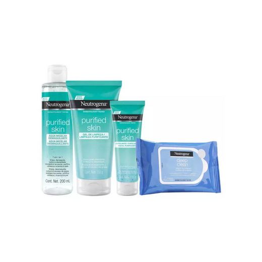 Limpeza facial neutrogena