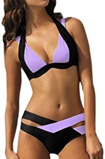 Producto ShallGood Mujer Traje De Baño Push Up Ropa Cintura Alta Bañador Sexy