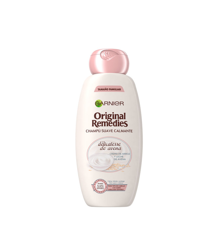 Beauty Garnier Original Remedies Delicatesse de Avena Champú Cuero Cabelludo Sensible