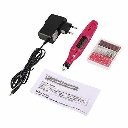 Productos ouying1418 Electric Nail Drill Machine Nail Grinder Gel Remover Polishing Cutters Kit