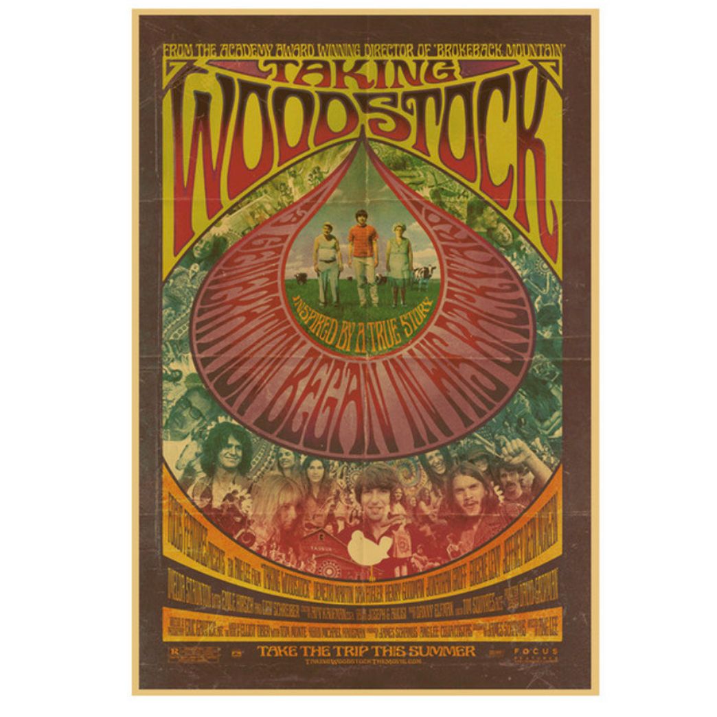 Producto Cartel festival Woodstock