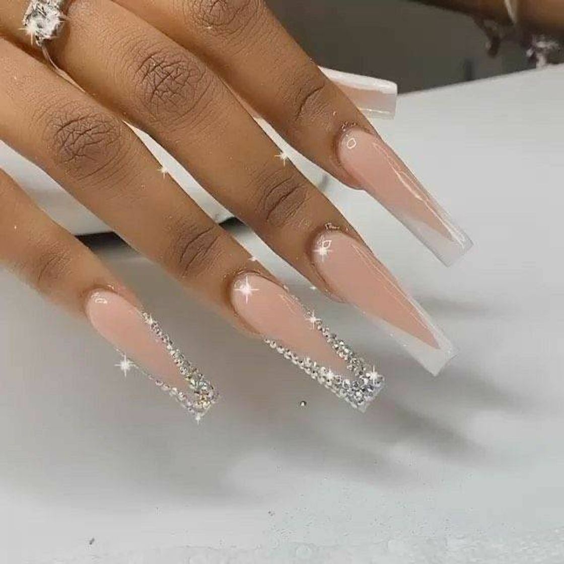 unhas de fibra