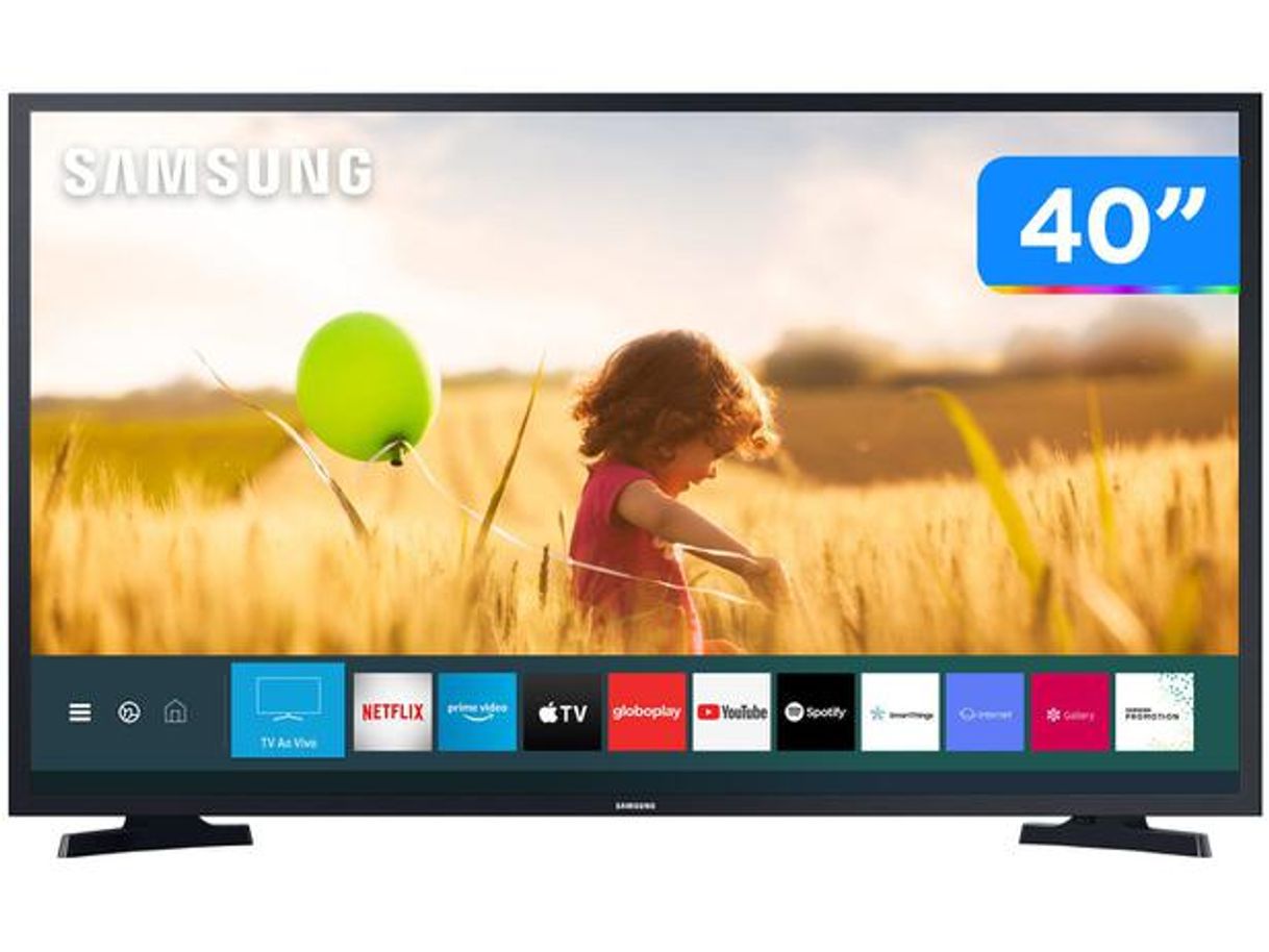 Moda Smart TV 40” LED Full HD Samsung UN40T5300AGXZD - VA 60Hz Wi