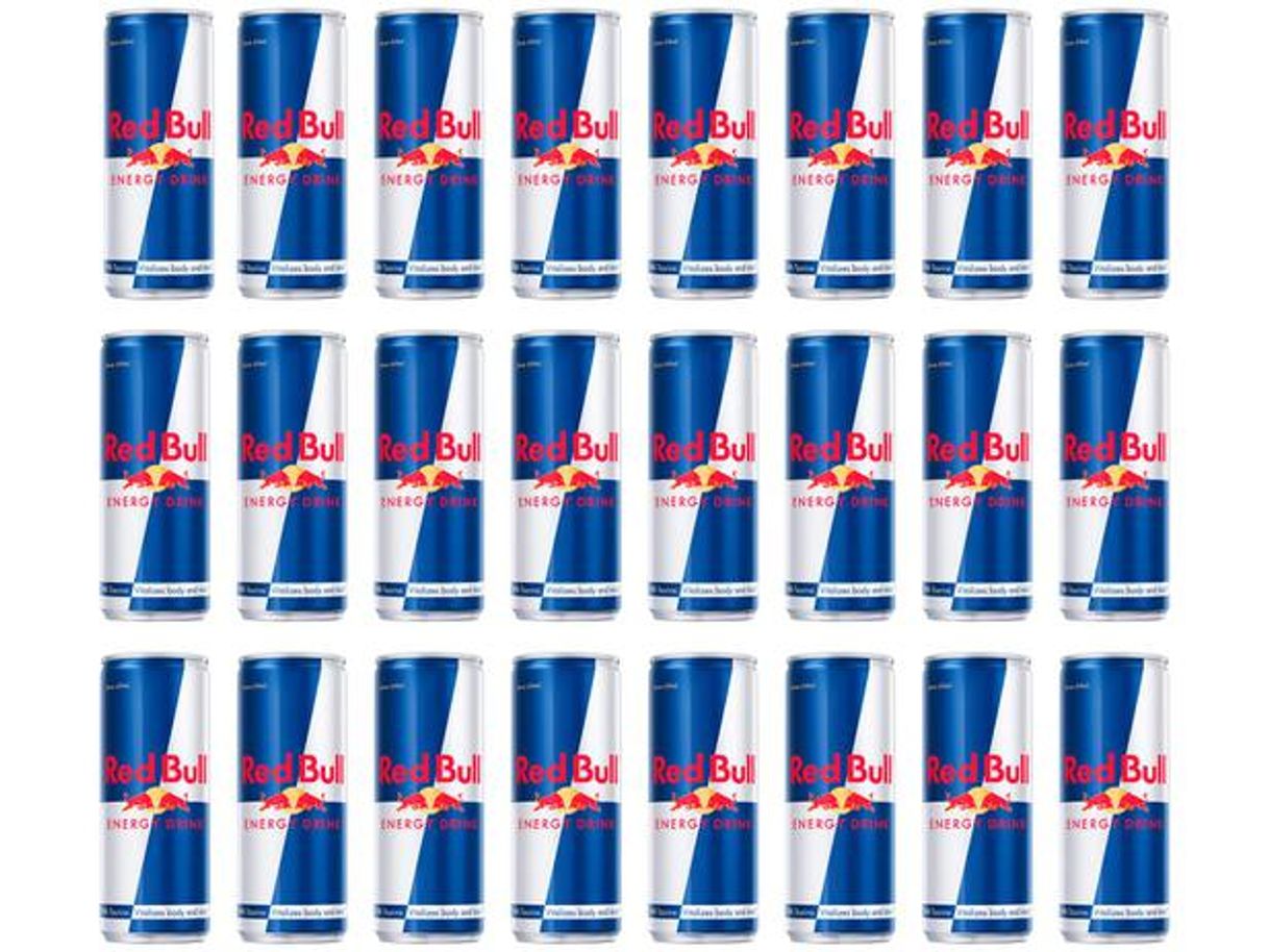 Moda Bebida Energética Red Bull Energy Drink 250ml - 24 Unidades
