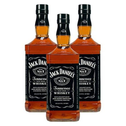 Kit 3 Whiskys Importado Jack Daniels 375ML