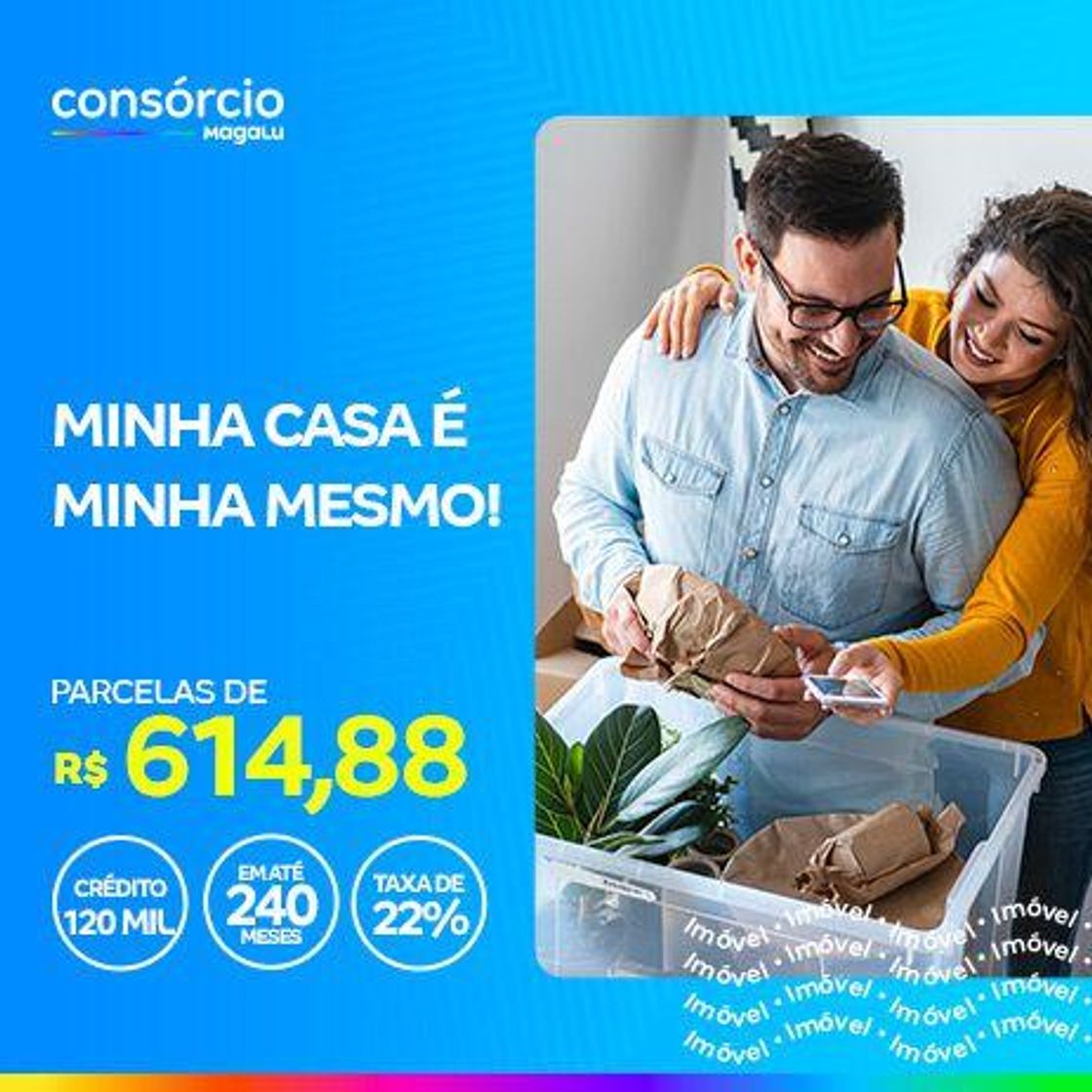 Fashion Consórcio de Imóvel 120 Mil - Consórcio Magalu