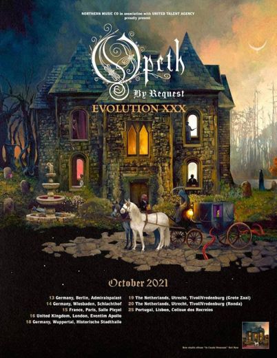 Opeth em Lisboa a 25 de Outubro de 2021