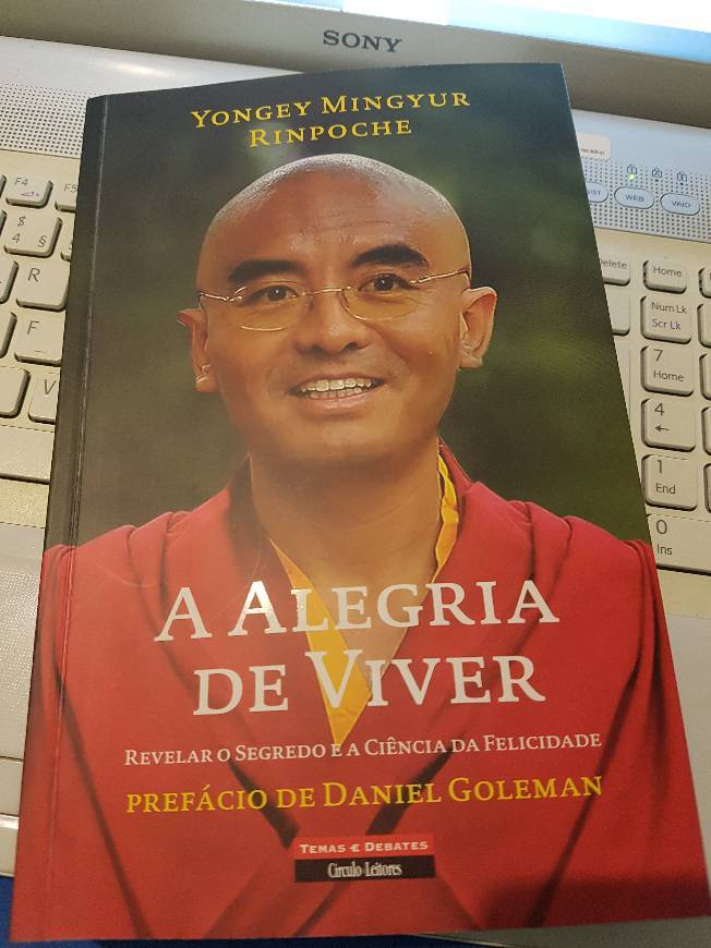 Libro A alegria de viver