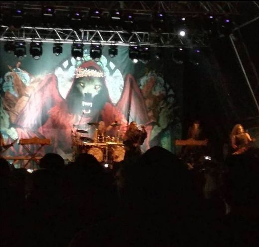Powerwolf live at Vagos Metal Fest 2017