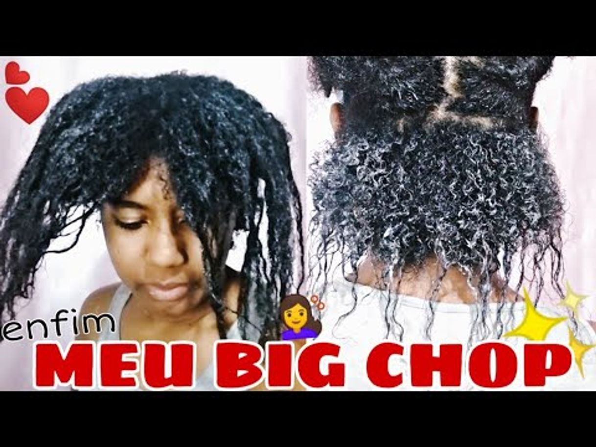 Fashion MEU BIG CHOP | 1 ano e 2 meses de transição capilar - YouTube