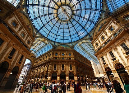 Lugar Galería Vittorio Emanuele II