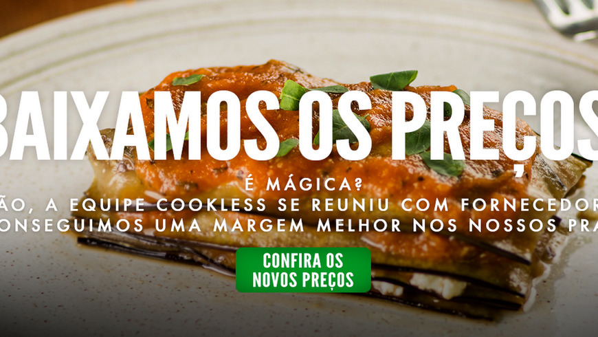 Restaurantes Cookless | Delivery de Comida e Marmita Fitness em SP