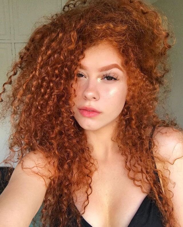 Moda Cabelo Ruivo🧡