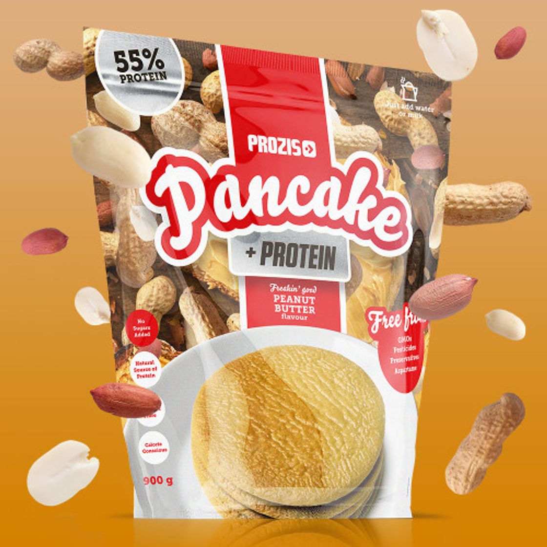 Fashion Pancake + Protein – Panquecas de aveia com proteína 400 g - Prozis