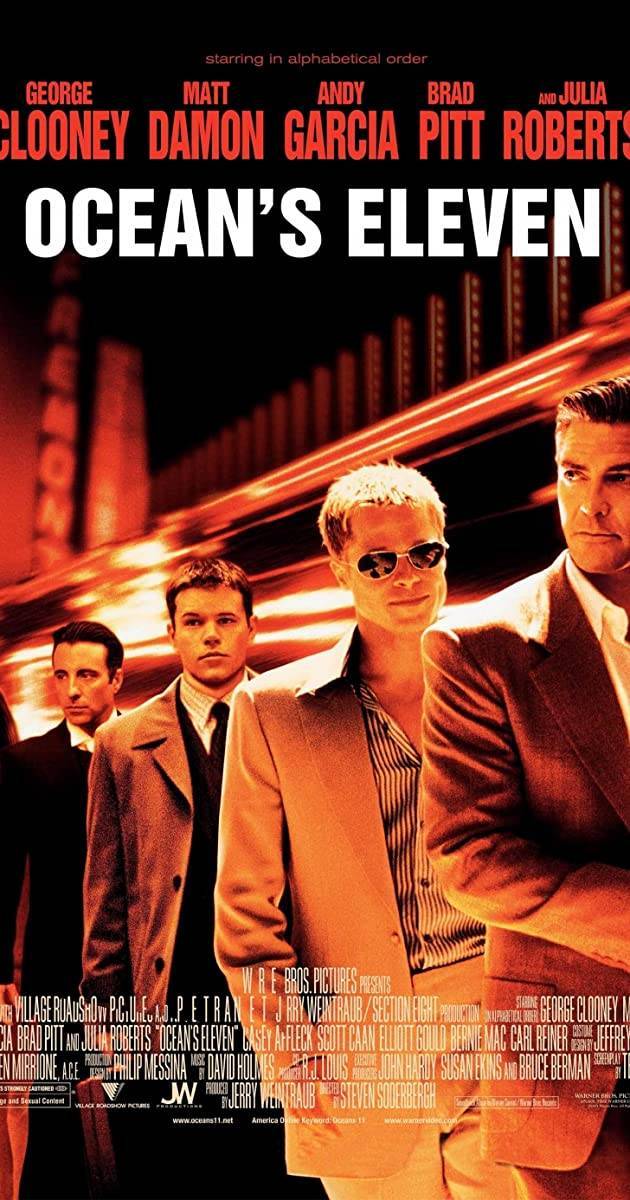 Movie Ocean's eleven - Façam as vossas apostas 