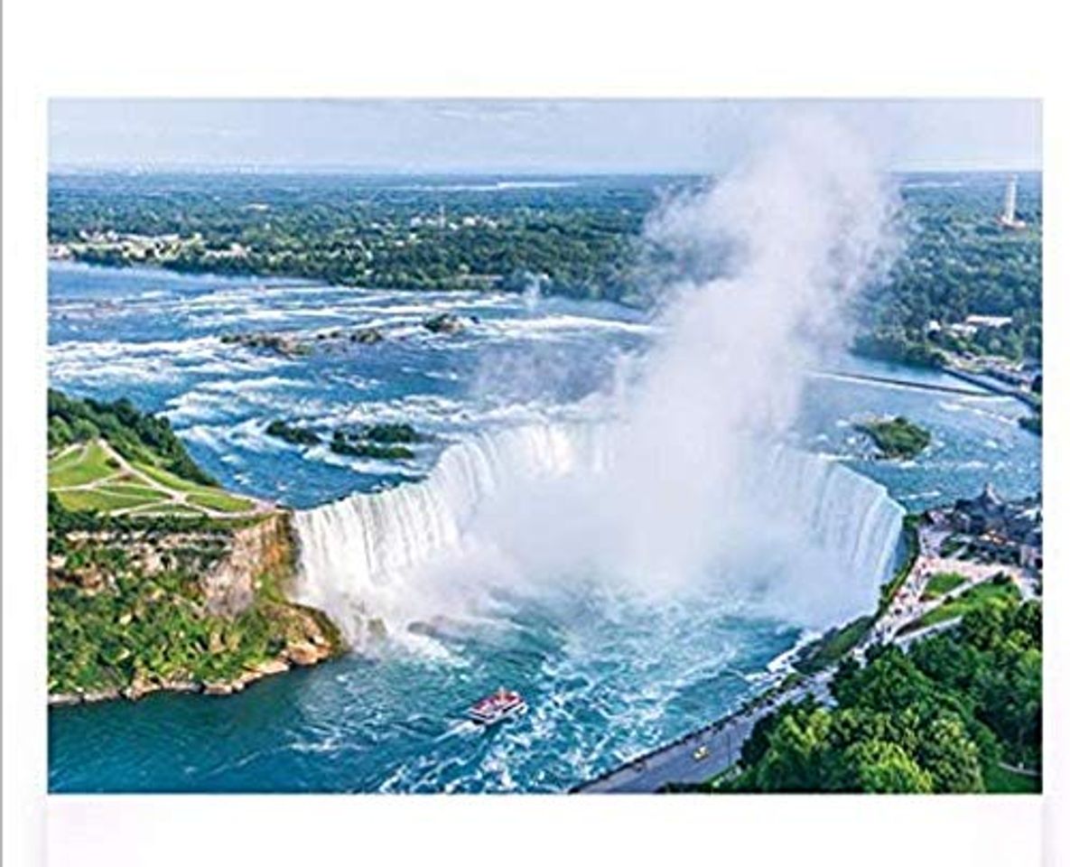 Social Rompecabezas de 1000 Piezas para Adultos Cataratas del Niágara DIY Picture Jigsaws Puzzle Home Game decoración del hogar Juguetes educativos