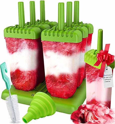 Producto HelpCuisine® Molde para helados/Moldes de polos - Juego de seis unidades sin