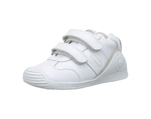 Biomecanics 151157, Zapatos de primeros pasos Unisex Bebés, Blanco