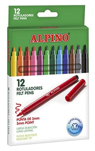 Alpino AR001002 - Pack de 12 rotuladores