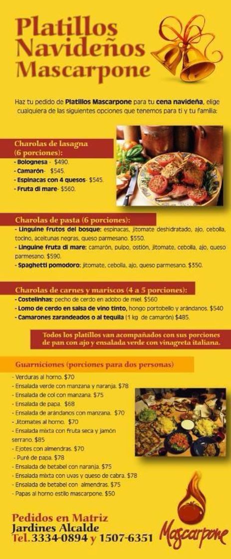 Restaurantes Mascarpone