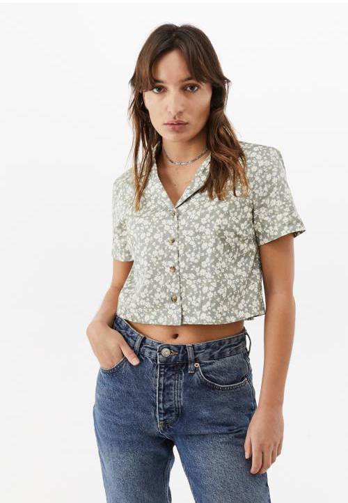 Fashion camisa manga corta [urban outfitters]