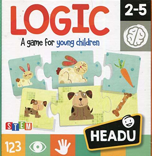 Producto Headu Headu-IT20751 1041735-Logic! Opinión y síntesis Pensamiento lógico- Juego Infantil Educativo Stem,