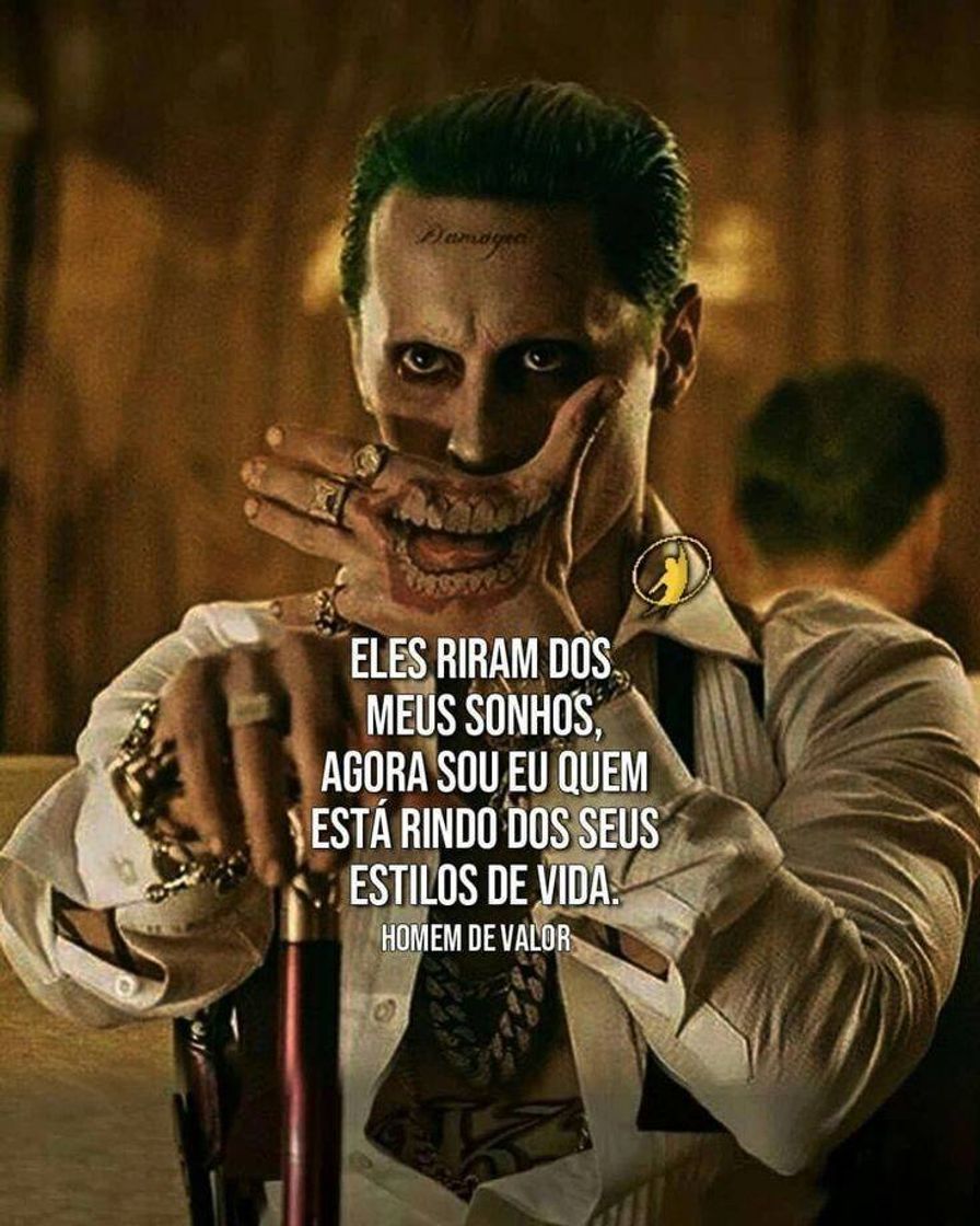 Fashion Frases do coringa 