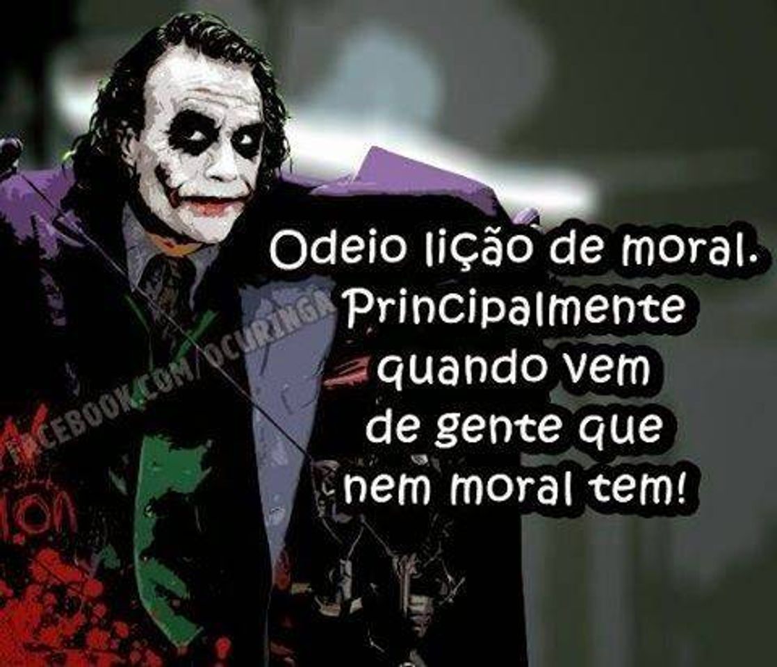 Fashion Frases do coringa 