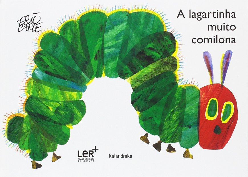 Libro A lagartinha muito comilona 