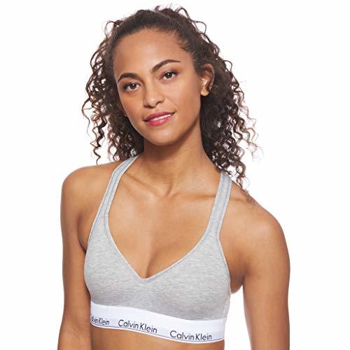 Social Calvin Klein Bralette Lift Sujetador Deportivo, Grau