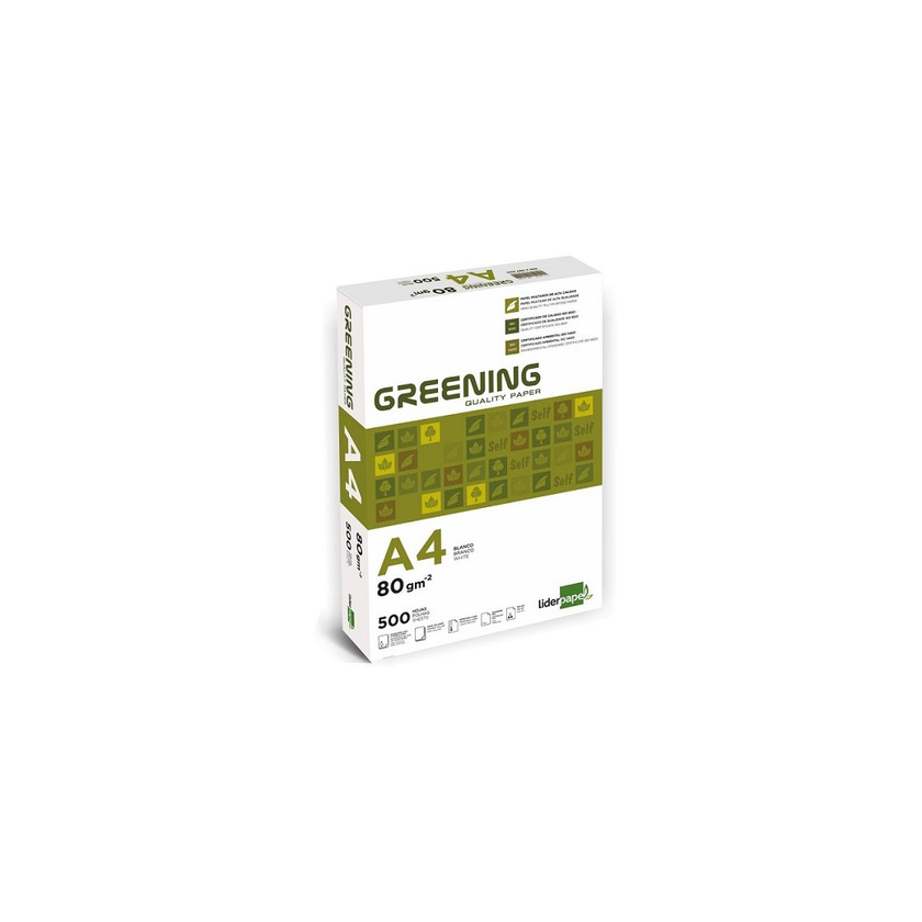 Producto Papel Din A4 Greening 80gr 500 Hojas