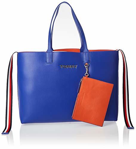 Productos Tommy Hilfiger - Iconic Tote, Bolsos totes Mujer, Azul