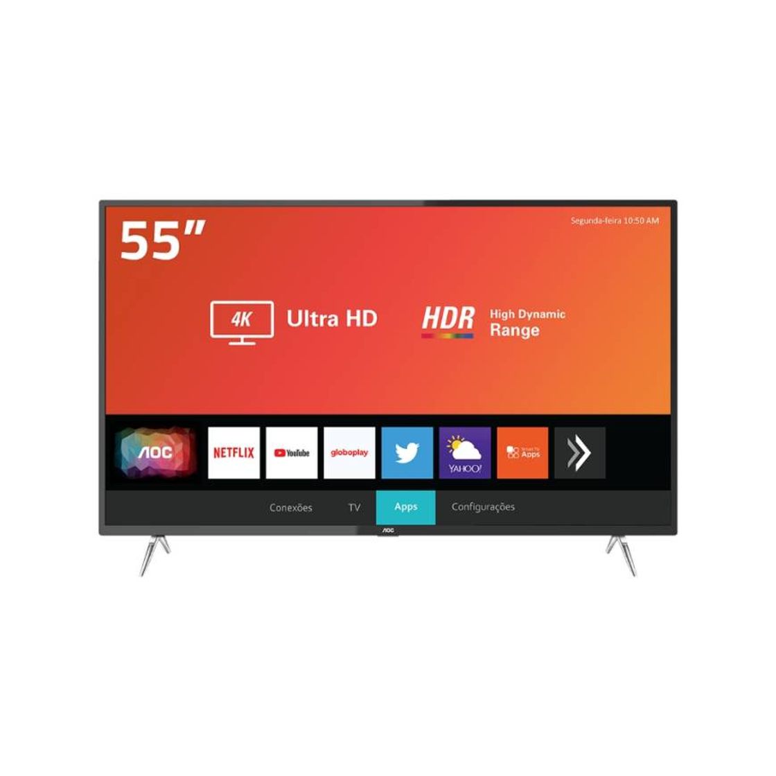 Moda Smart Tv AOC 55" 4k Uhd