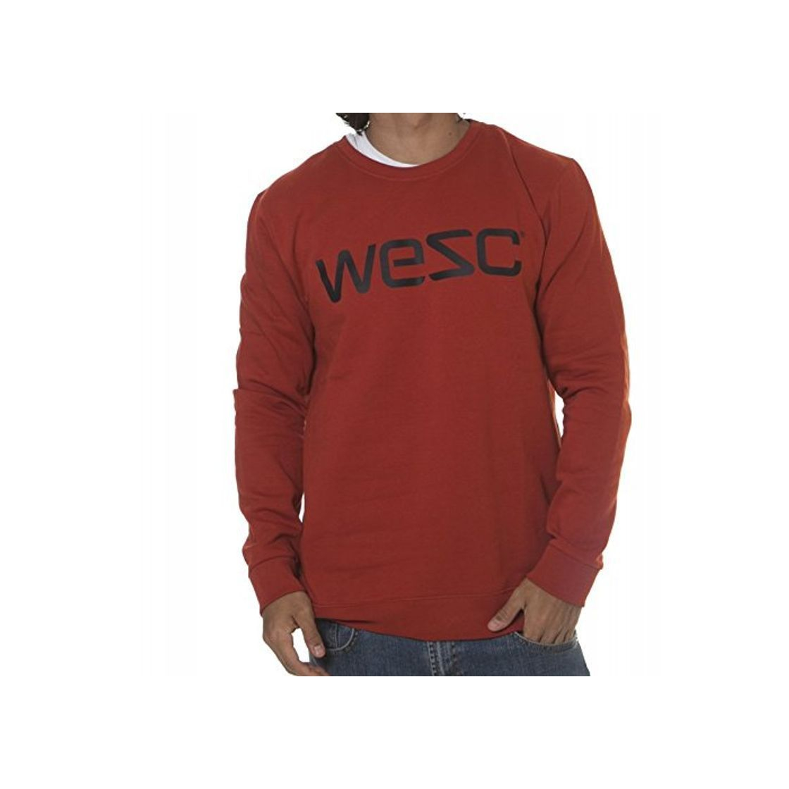 Products WESC Sudadera We Men Crew Ketchup Red RD XL