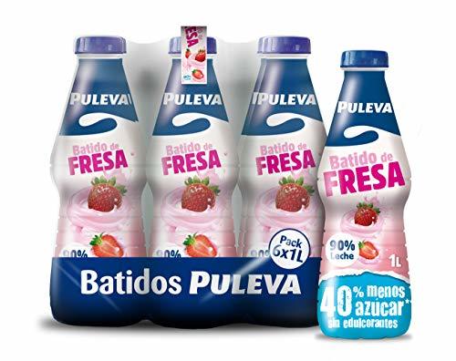 Producto Puleva Batido Fresa - Paquete de 6 x 1000 ml - Total