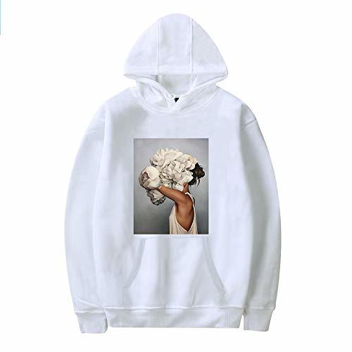 Social Unisex Aesthetics Sudaderas Estilo Deportivo Primavera y otoño Suéter de Manga Larga