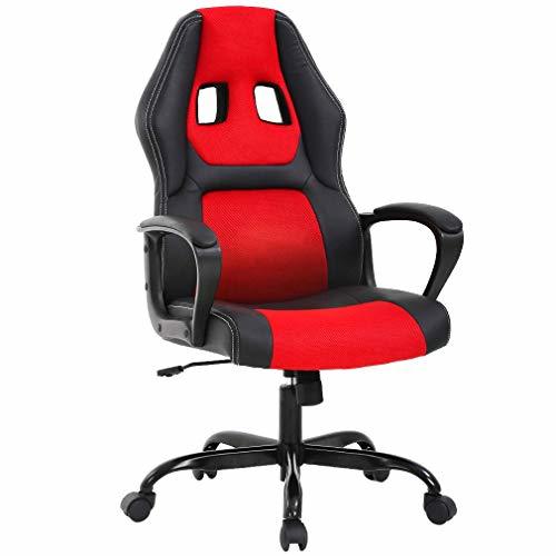 Social T-LoVendo Silla Gaming Oficina Racing Escritorio Videojuegos Sillon Gamer Despacho