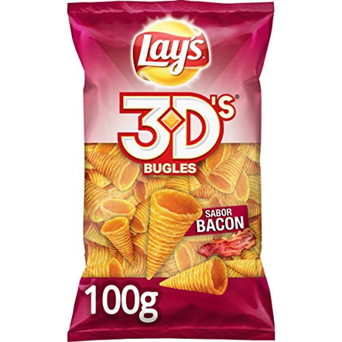 Product Lay's Bugles 3D's Bacón