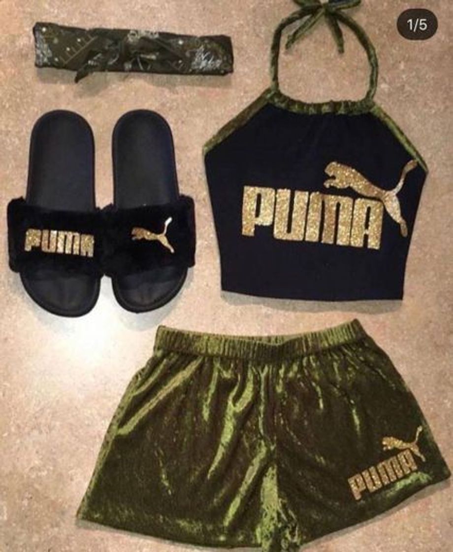 Fashion Conjunto da puma 