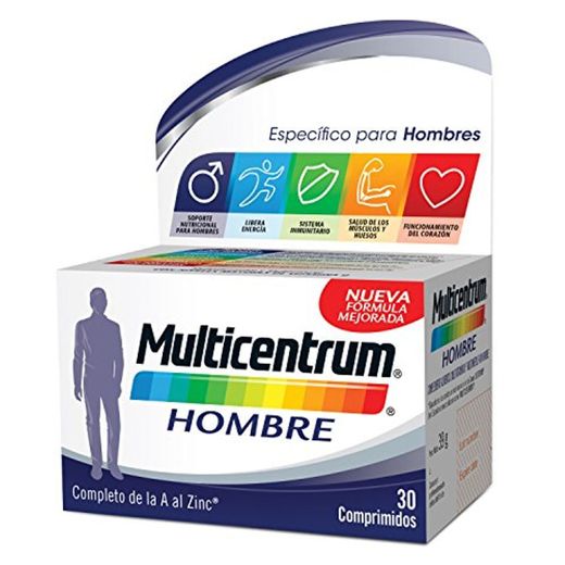 Multicentrum Hombre Complemento Alimenticio con 13 Vitaminas y 11 Minerales