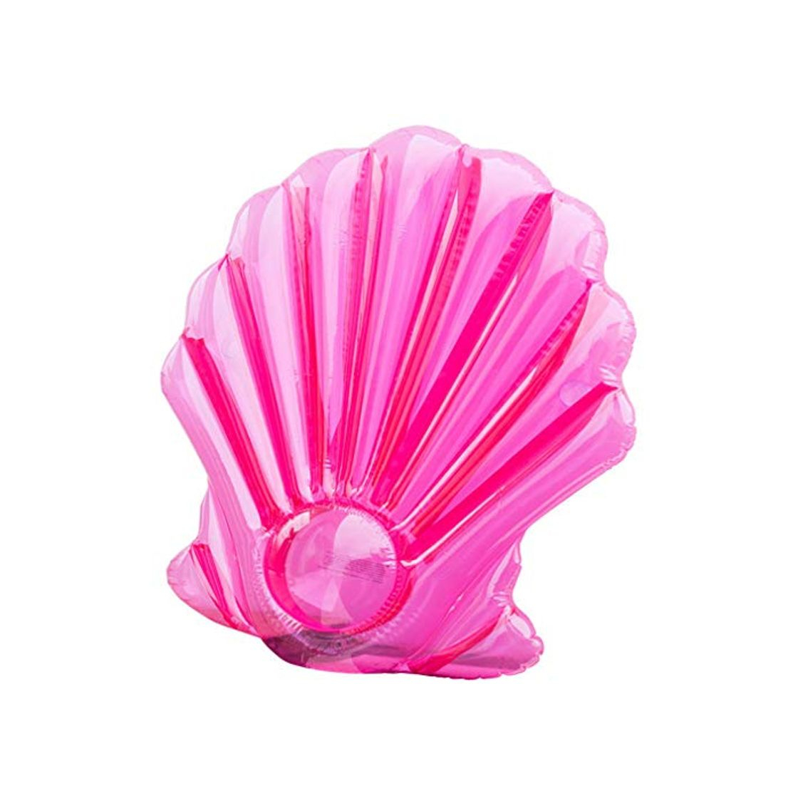 Social OMGPFR Flotador 200cm Ginormous Shell Gigante púrpura Vieira flotadores inflables Barco Fiesta en la Piscina boia colchón de Aire Inflable Anillo Juguete Divertido para Adultos