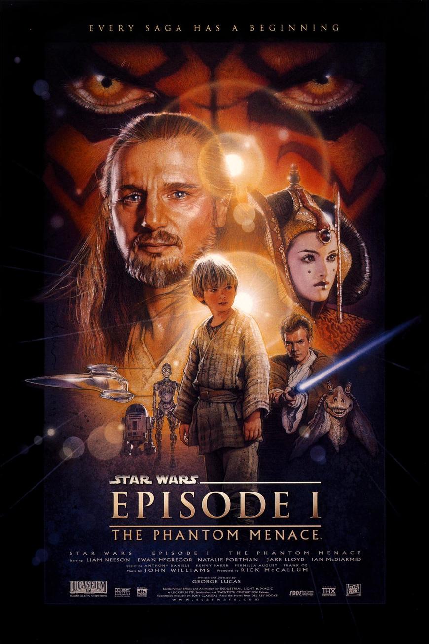 Película Star Wars I: The Phantom Menace (1999)