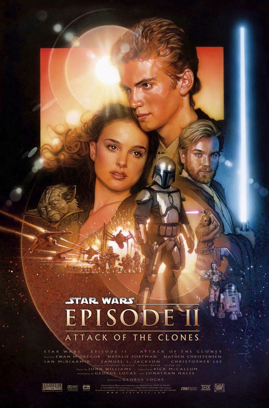 Película Star Wars II: Attack of the Clones (2002)