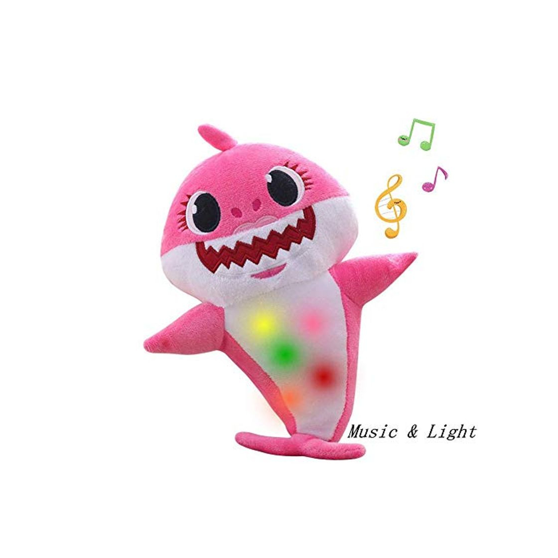 Producto Lsxszz8-Weichem Plüsch Baby Shark Toy Weichem Plüsch Shark Cartoon Baby Mit Klang