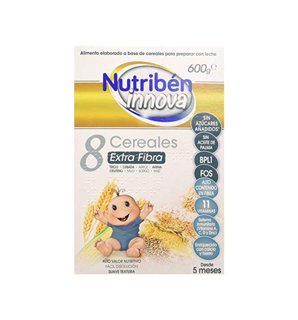 Producto Nutribén Papillas Innova 8 Cereales Extrafibra Desde Los 5 Meses