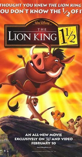The Lion King 3: Hakuna Matata (Video 2004)