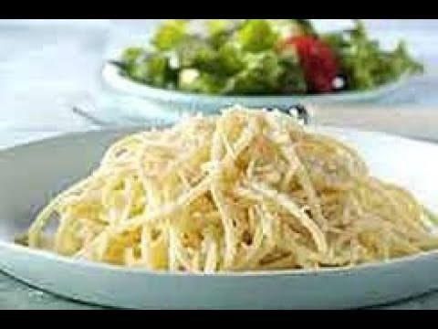 Spaghetti a la parmesana