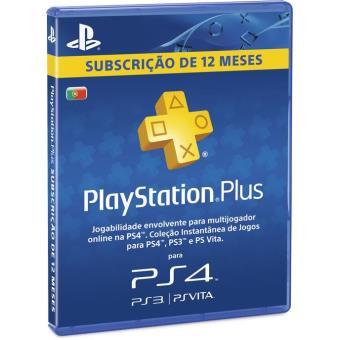 Videojuegos Subscrição Playstation Plus 