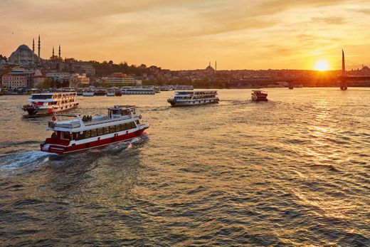 Crucero por el Bósforo - En barco por el estrecho de Estambul