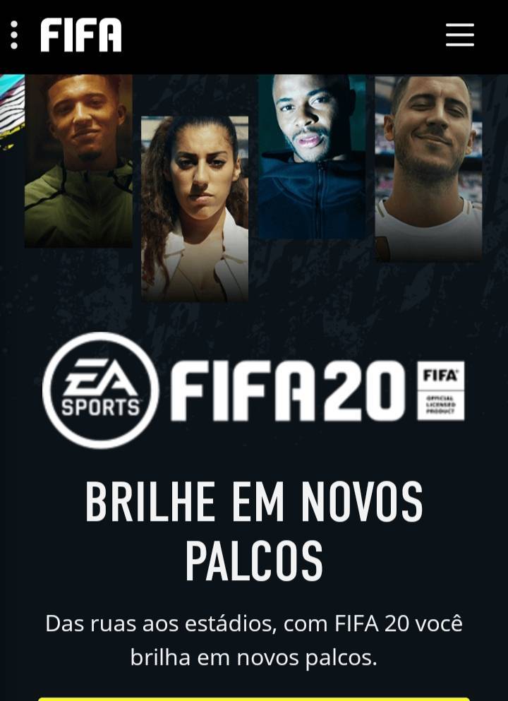 Videogames FIFA 20 - Soccer Video Game - EA SPORTS Official Site.